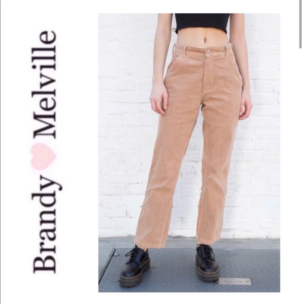 Brandy Melville J. Galt Sunny Corduroy Pants Rare
